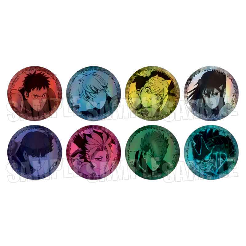 Trading Hologram Can Badge Kaiju No. 8 (8 Pieces Per Box) [Bellhouse][Trading]