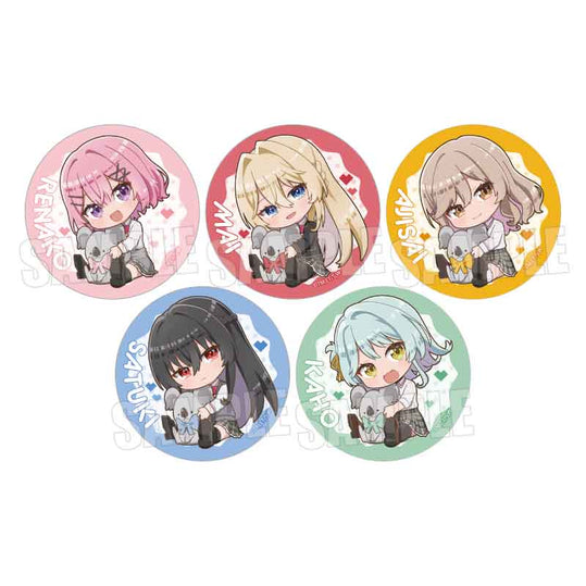 トレーディング缶バッジ わたしが恋人になれるわけないじゃん、ムリムリ! (※ムリじゃなかった!?)/ぎゅぎゅっと 1箱5個入り [ベルハウス][トレーディング]