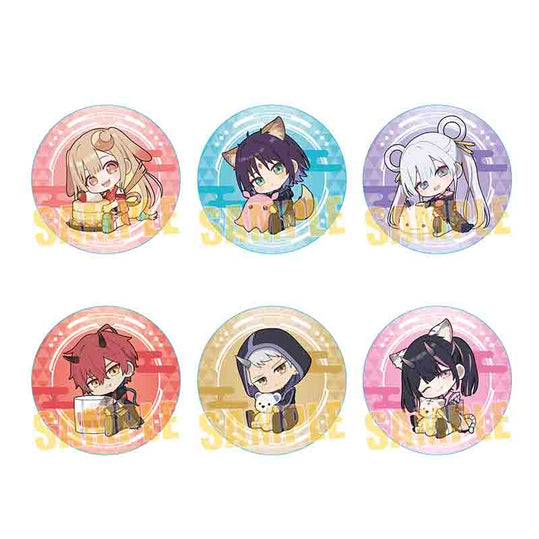 トレーディング缶バッジ 超かぐや姫!/ぎゅぎゅっと 1箱6個入り [ベルハウス][トレーディング]