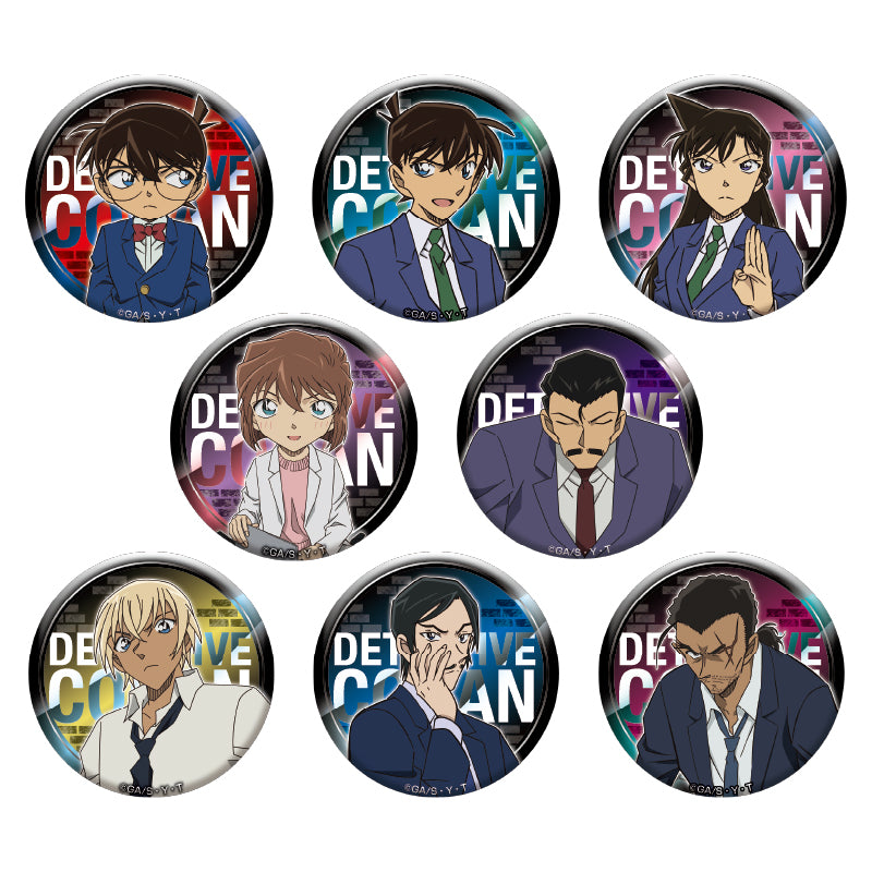 Detective Conan Trading Can Badge Vol. 4 (1 box of 8 pieces) [Eyeup] [Trading]