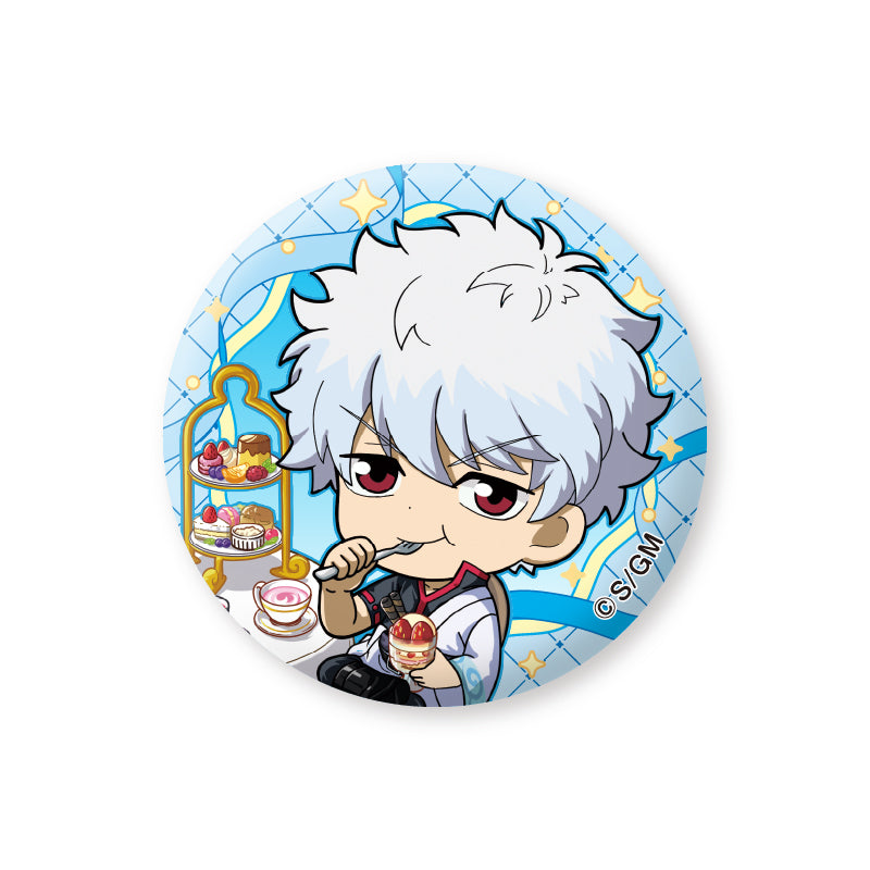 Gintama The Movie -Yoshiwara in Flames- Trading Glitter Can Badge 1 Box of 8 [Eye-up][Trading]