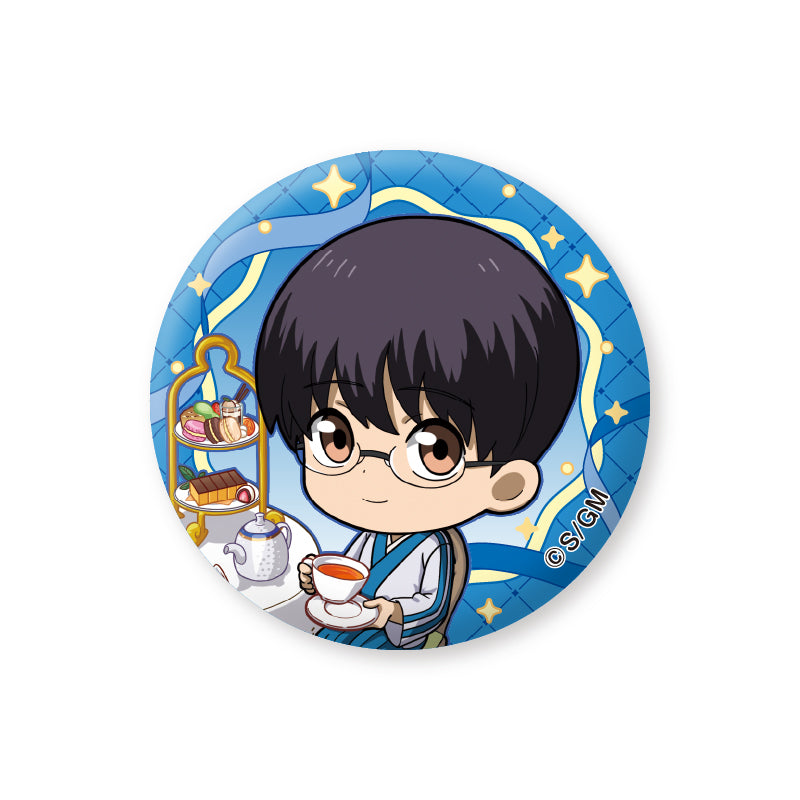 Gintama The Movie -Yoshiwara in Flames- Trading Glitter Can Badge 1 Box of 8 [Eye-up][Trading]