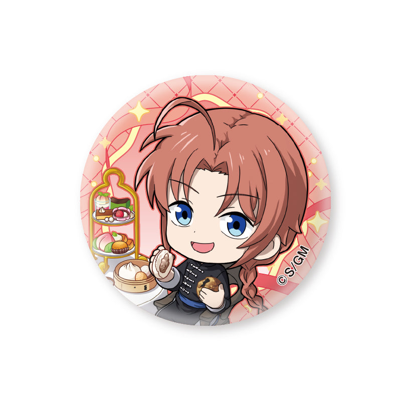 Gintama The Movie -Yoshiwara in Flames- Trading Glitter Can Badge 1 Box of 8 [Eye-up][Trading]