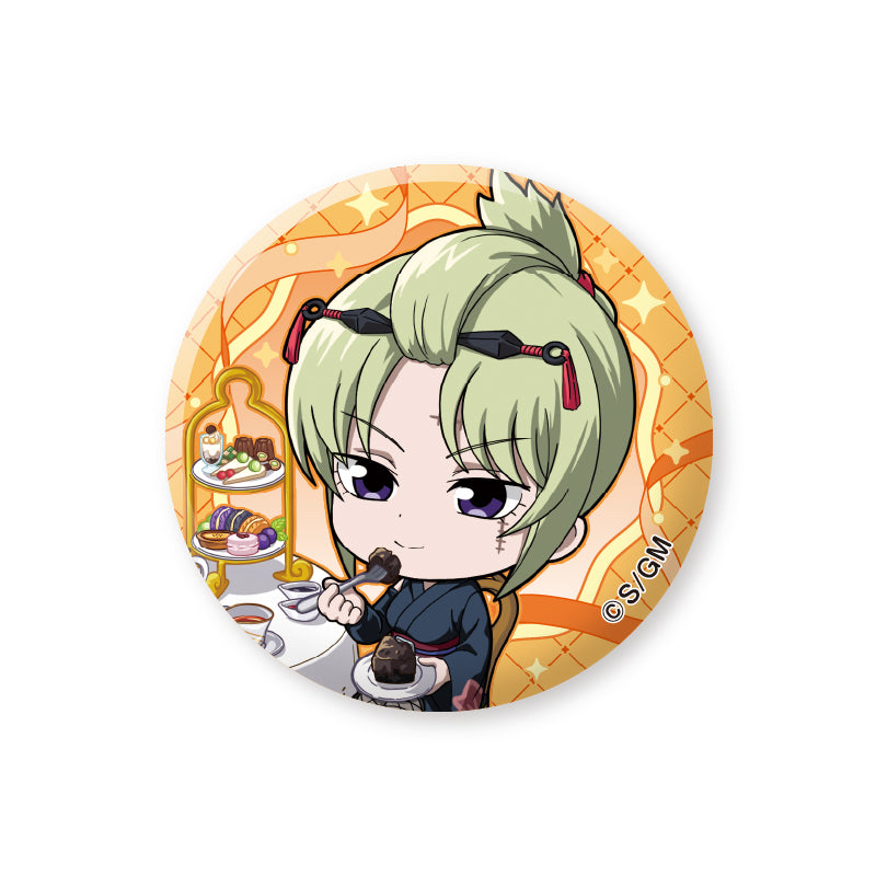 Gintama The Movie -Yoshiwara in Flames- Trading Glitter Can Badge 1 Box of 8 [Eye-up][Trading]