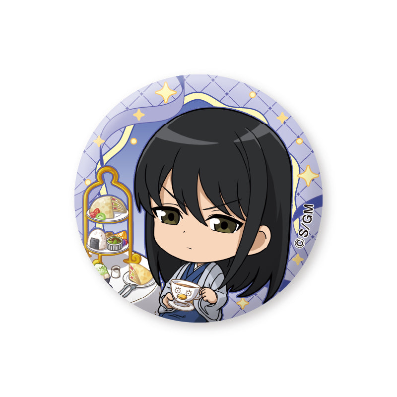 Gintama The Movie -Yoshiwara in Flames- Trading Glitter Can Badge 1 Box of 8 [Eye-up][Trading]