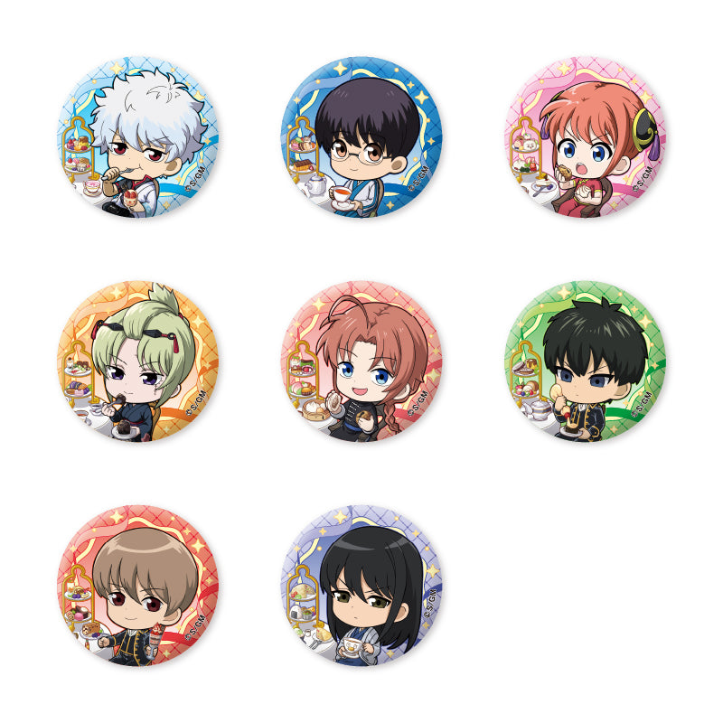 Gintama The Movie -Yoshiwara in Flames- Trading Glitter Can Badge 1 Box of 8 [Eye-up][Trading]