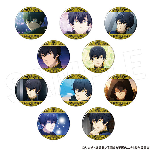 Hoshi Furu Oukoku no Nina: Azur-Filled Scene Trading Can Badges, 1 Box/10 Pieces [Movic][Trading]
