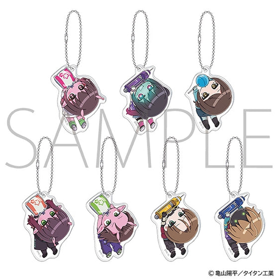 銀河特急 ミルキー☆サブウェイ かぷりっこアクリルキーホルダーコレクション 1箱7個入り [ムービック][トレーディング]