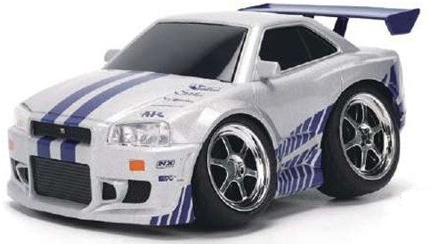 Fast & Furious 1/28 Scale Deformed Die-cast Mini Car SMALL BLOCKS BRIAN'S SKYLINE GT-R (BNR34) [JADA TOYS][Figure]