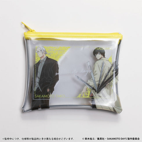 SAKAMOTO DAYS ミニクリアフラットポーチ 坂本&南雲 [ホビーストック][GOODS]