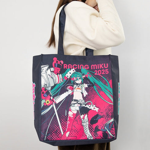 レーシングミク 2025 キービジュアル1 Ver. マチありトートバッグ [ホビーストック][GOODS]