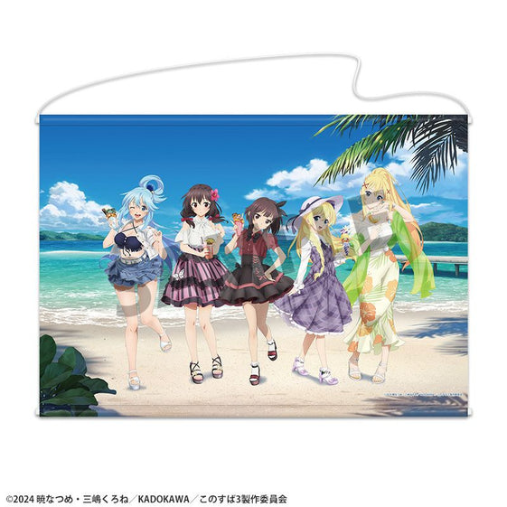 KonoSuba: God's Blessing on This Wonderful World! Newly Illustrated B2 Tapestry Vacation ver. [Hobby Stock][GOODS]