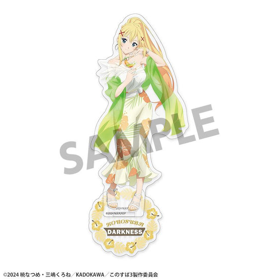 Kono Subarashii Sekai ni Shukufuku o! Newly Illustrated Acrylic Stand Darkness Vacation ver. [Hobby Stock][GOODS]