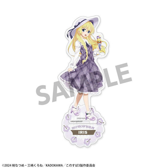 KonoSuba: God's Blessing on This Wonderful World! Newly Illustrated Acrylic Stand Iris (Vacation ver.) [Hobby Stock][GOODS]