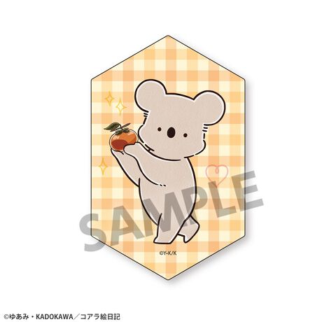 コアラ絵日記 ステッカー コアラと柿 [ホビーストック][GOODS]
