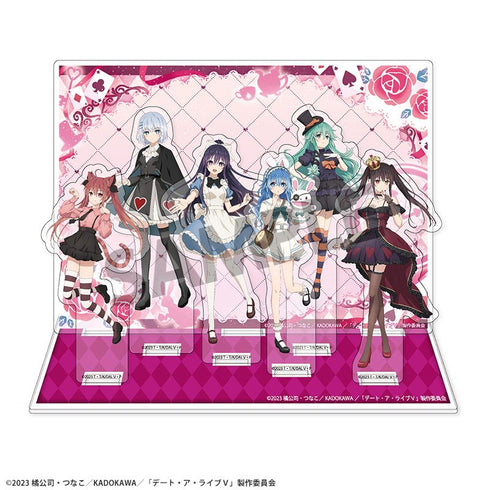デート・ア・ライブV 背景付き描き下ろしアクリルスタンド  不思議の国のアリス ver. [ホビーストック][GOODS]