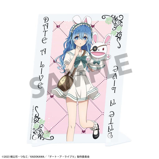 デート・ア・ライブV 描き下ろしビジュアルアクリルプレート 四糸乃  不思議の国のアリス ver. [ホビーストック][GOODS]
