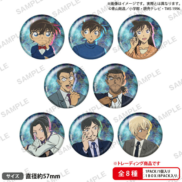名探偵コナン トレーディングホログラム缶バッジ vol.6 1箱8個入り [ブシロード クリエイティブ][トレーディング]