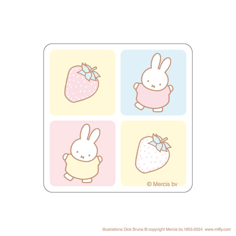 ディック・ブルーナ アクリルコースター いちご [ティー・シー・ピー][GOODS]