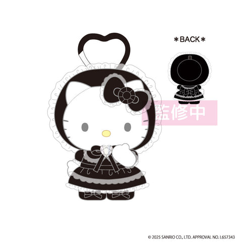 ハローキティ ラブリーフリルマスコットKH ロリータ (ブラック) [ティー・シー・ピー][GOODS]