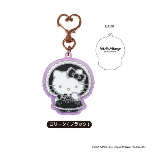 ハローキティ ラメアクリルKH ロリータ (ブラック) [ティー・シー・ピー][GOODS]