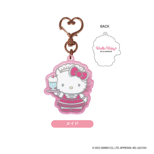 ハローキティ ラメアクリルKH メイド [ティー・シー・ピー][GOODS]