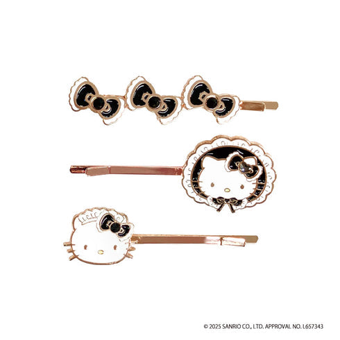 ハローキティ ヘアピンセット ブラック [ティー・シー・ピー][GOODS]
