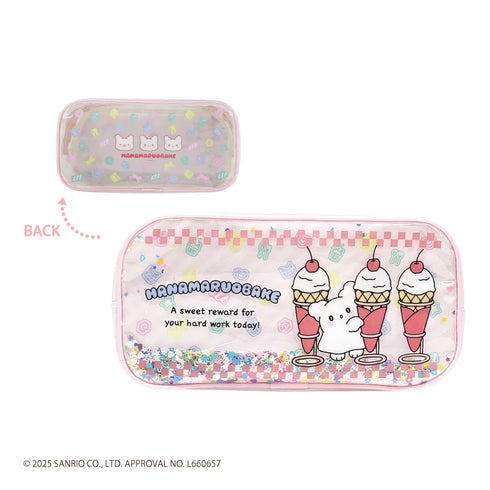 Hanamaru Obake Shakashaka Pen Pouch Pink [T-CP][GOODS]