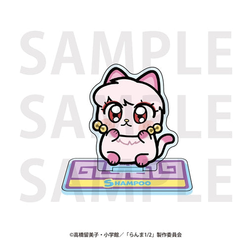 Ranma 1/2 TV Anime x Bukubu Okawa Acrylic Stand Shampoo (Cat) [Edith][GOODS]