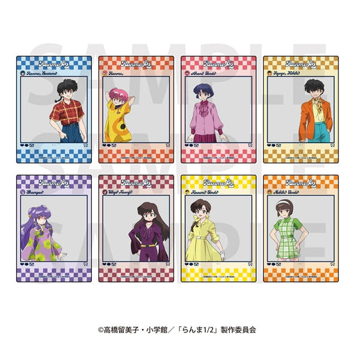 Ranma 1/2 TV Anime Trading Clear Cards "American Retro" (8 types total) 8 pieces per box [Edith][Trading]