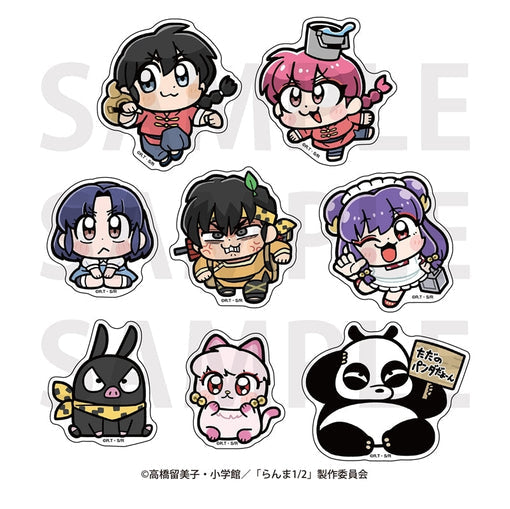 Ranma 1/2 TV Anime x Bukubu Okawa Die-cut Sticker Set [Edith][GOODS]