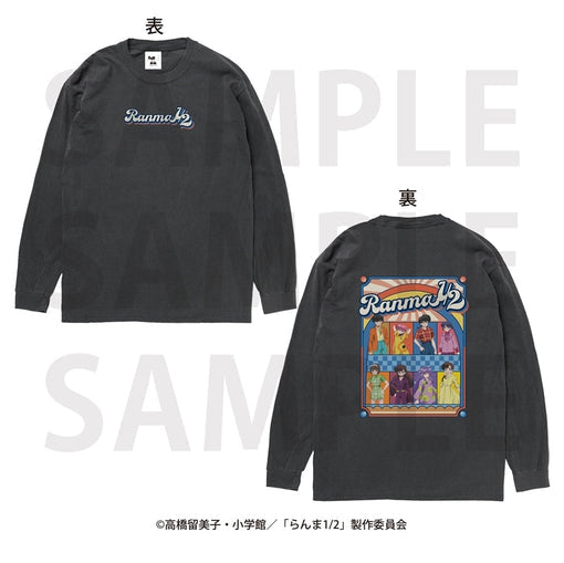 TV Anime Ranma 1/2 Long Sleeve T-Shirt "American Retro" L [Edith][GOODS]