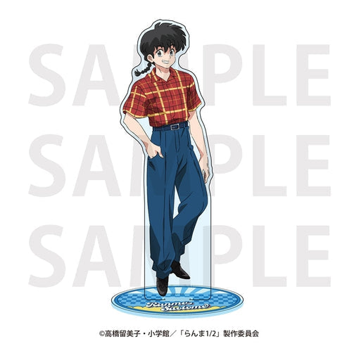 Ranma 1/2 TV Anime Big Acrylic Stand "American Retro" Ranma Saotome [Edith][GOODS]