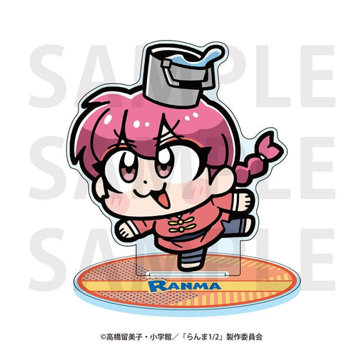 Ranma 1/2 TV Anime x Bukubu Okawa Big Acrylic Stand Ranma [Edith][GOODS]