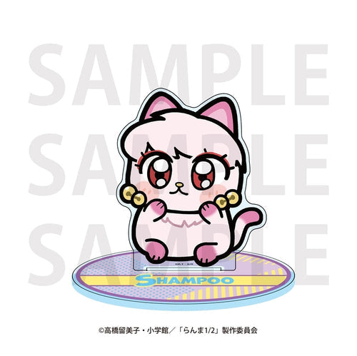 Ranma 1/2 TV Anime x Bukubu Okawa Big Acrylic Stand - Shampoo (Cat) [Edith][GOODS]