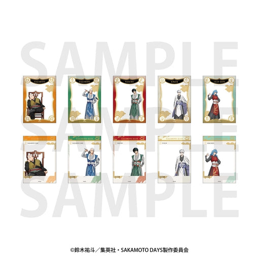 TV Anime "SAKAMOTO DAYS" Trading Clear Card Original Illustration Full-Body "Goshin" (10 types) 1 box (10 packs) [E-ITHS][Trading]
