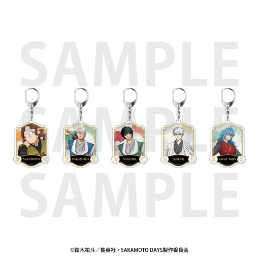 SAKAMOTO DAYS TV Anime Trading Holo Acrylic Keychain - Full-body Original Illustration "Goshin" (5 types total) 1 box (5 pieces) [Eithis][Trading]