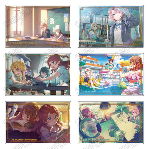 「学園アイドルマスター」アクリルブロックコレクション 1箱6個入り [メディコス エンタテイメント][トレーディング]