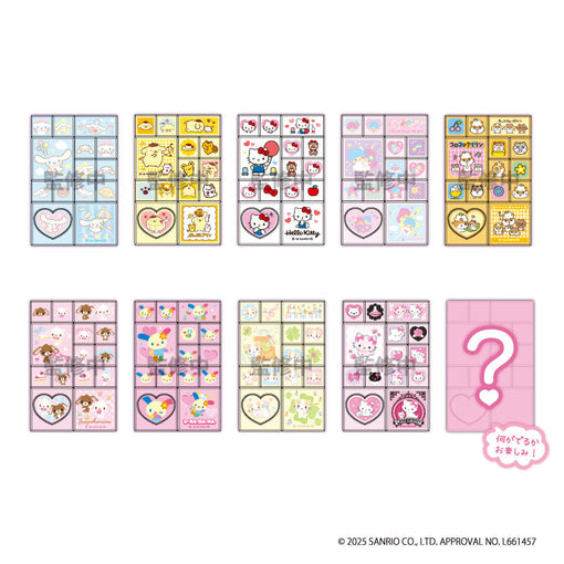 サンリオ TDミニタイルシール BOX(全10種) 1箱10個入り [ティー・シー・ピー][トレーディング]