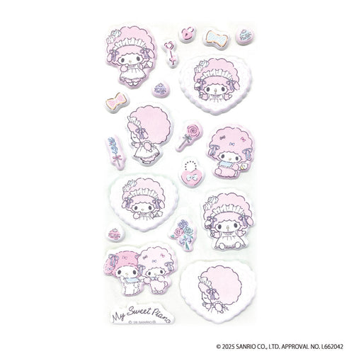 マイスウィートピアノ ぷくぷくシール マイスイートピアノ [ティー・シー・ピー][GOODS]