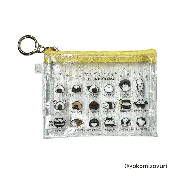 なんでもいきもの ミニクリアポーチ (イエロー) [ティー・シー・ピー][GOODS]