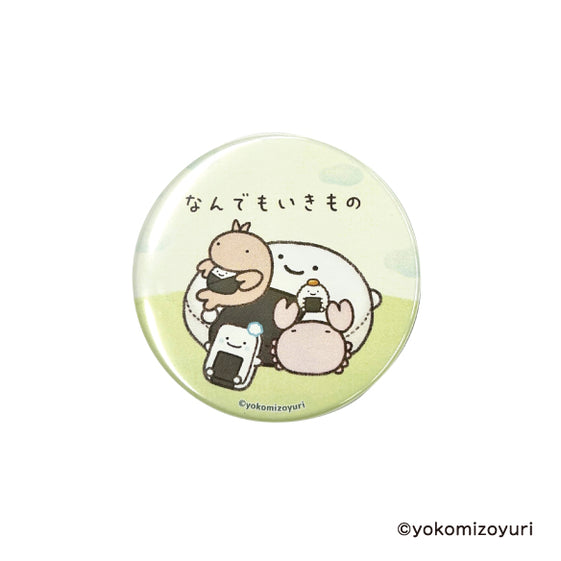なんでもいきもの 缶バッジ (カニとエビとせっけん) [ティー・シー・ピー][GOODS]