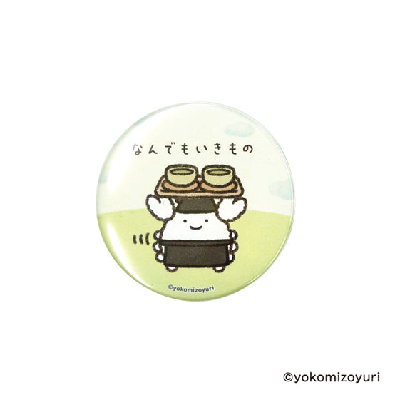 なんでもいきもの 缶バッジ (店員かにぎり) [ティー・シー・ピー][GOODS]