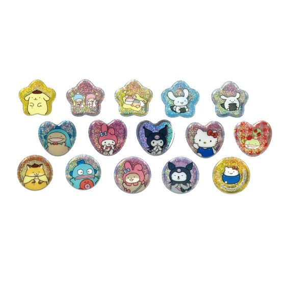 なんでもいきもの×サンリオ クリスタルシール (A) [ティー・シー・ピー][GOODS]