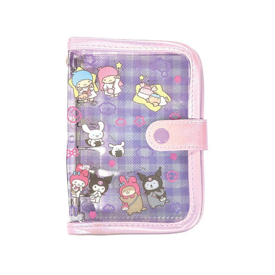 なんでもいきもの×サンリオ シールバインダー (パープル) [ティー・シー・ピー][GOODS]