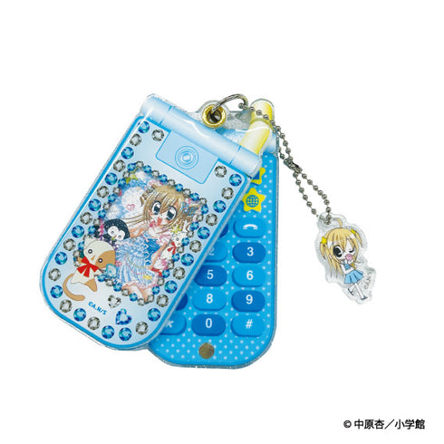 きらりん☆レボリューション スライドガラケーキーホルダー ブルー [ティー・シー・ピー][GOODS]