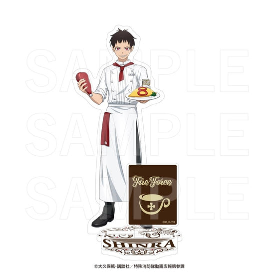 Fire Force Season 3 TV Anime: E-DINER Acrylic Stand - Shinra Kusakabe [Edith][GOODS]