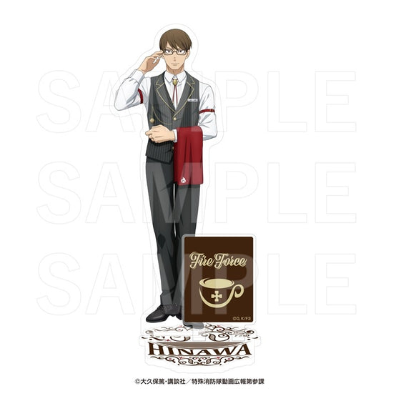 TV Anime *Fire Force Season 3* E-DINER Acrylic Stand: Takehisa Hinawa [e-dith][GOODS]