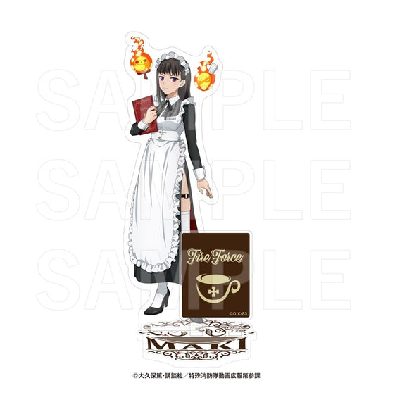 Fire Force Season 3 TV Anime E-DINER Acrylic Stand Maki Oze [Edith][GOODS]