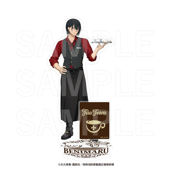 Fire Force Season 3 TV Anime: E-DINER Acrylic Stand - Shinmon Benimaru [E-dith][GOODS]